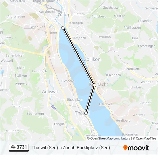3731 Ferry Line Map
