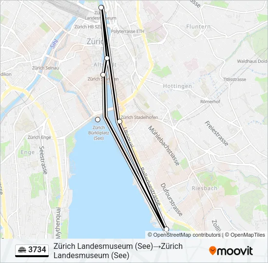 3734 Ferry Line Map