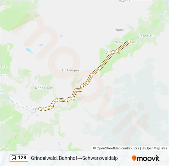128  Line Map