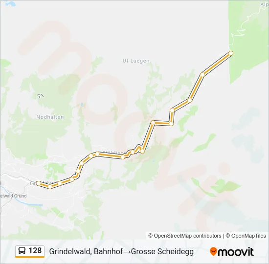 128  Line Map