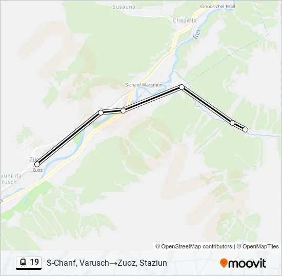 19 Light Rail Line Map