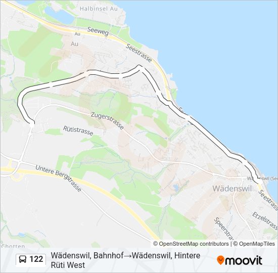122 Bus Line Map