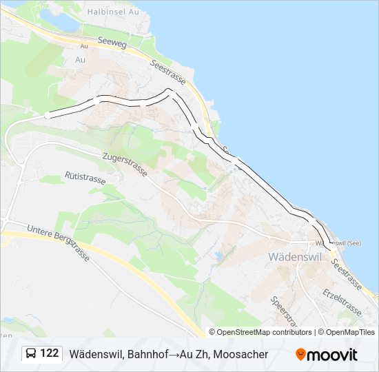 122 Bus Line Map
