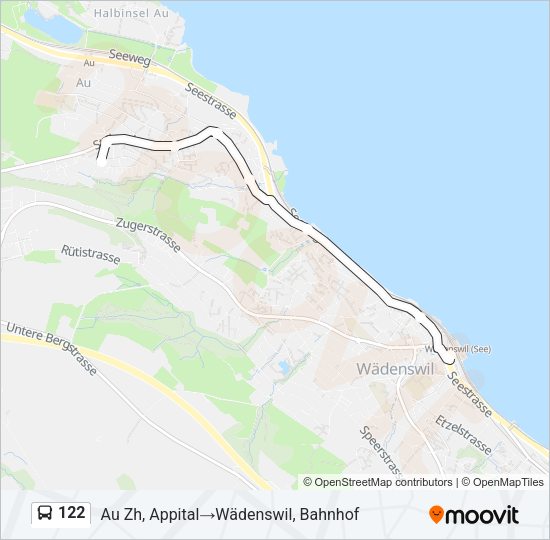122 Bus Line Map
