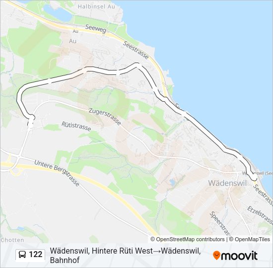 122 Bus Line Map