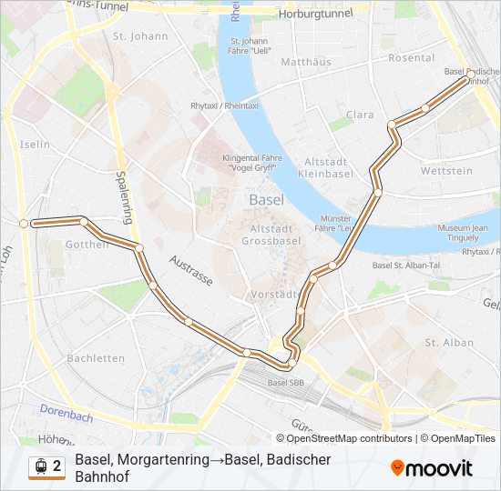2 Light Rail Line Map