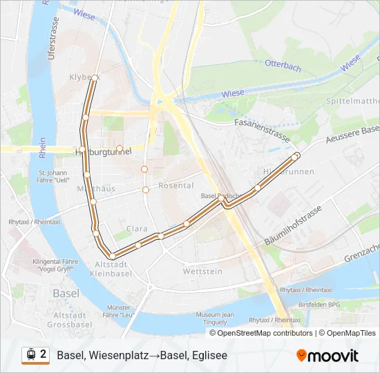 2 Light Rail Line Map