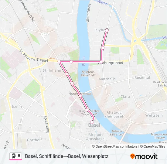 8 Light Rail Line Map