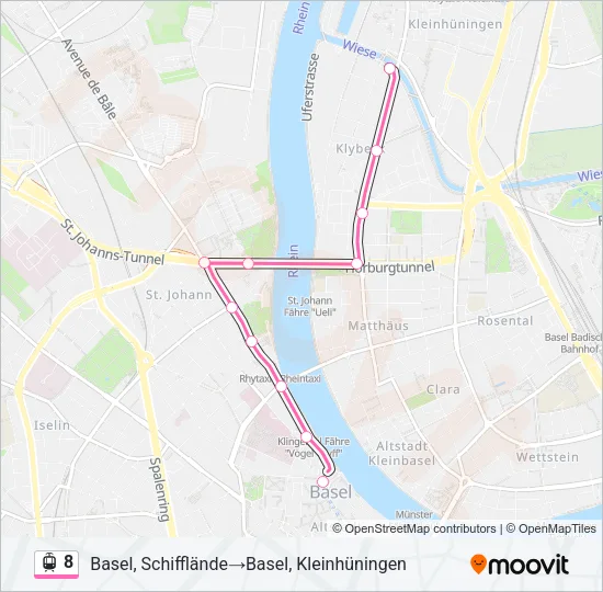 8 Light Rail Line Map
