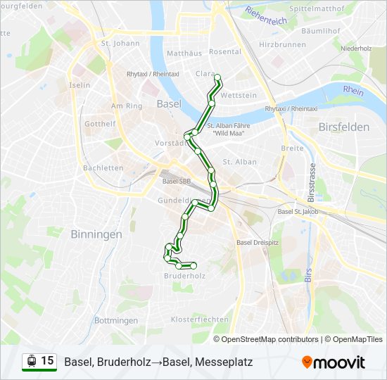 15 Light Rail Line Map