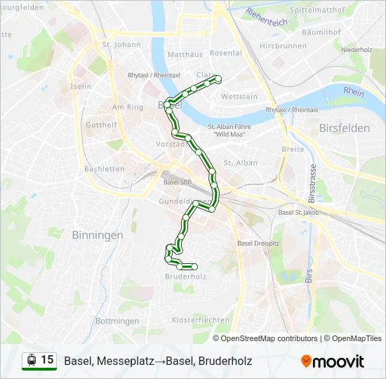 15 Light Rail Line Map
