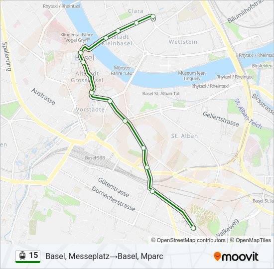 15 Light Rail Line Map
