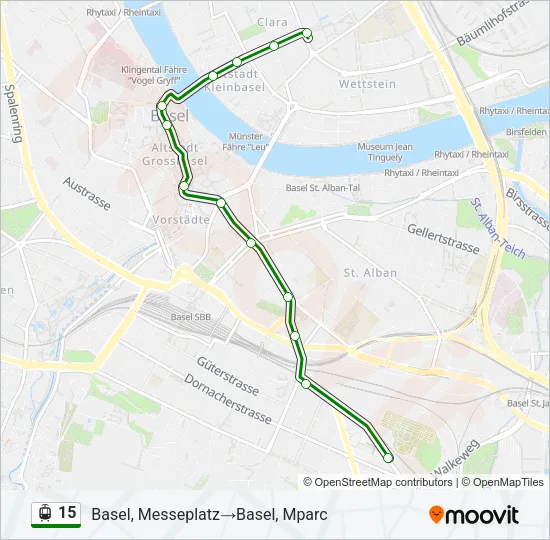 15 Light Rail Line Map