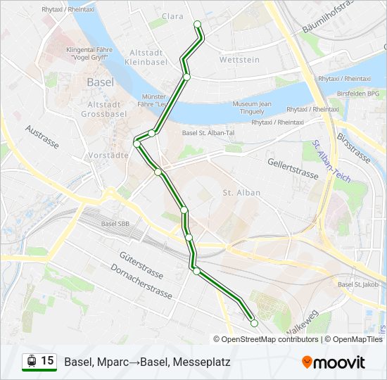 15 Light Rail Line Map