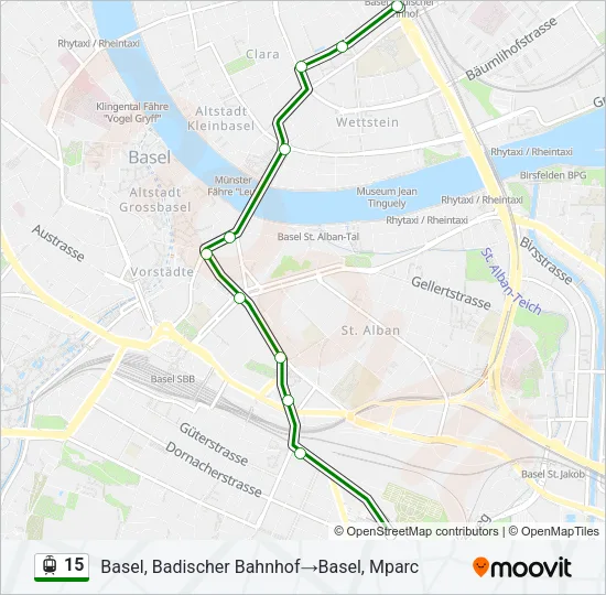 15 Light Rail Line Map
