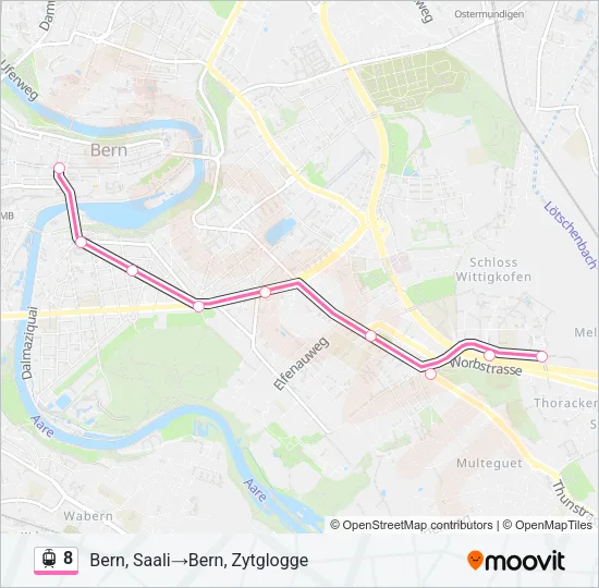 8 Light Rail Line Map