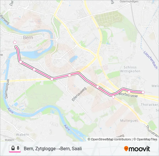 8 Light Rail Line Map