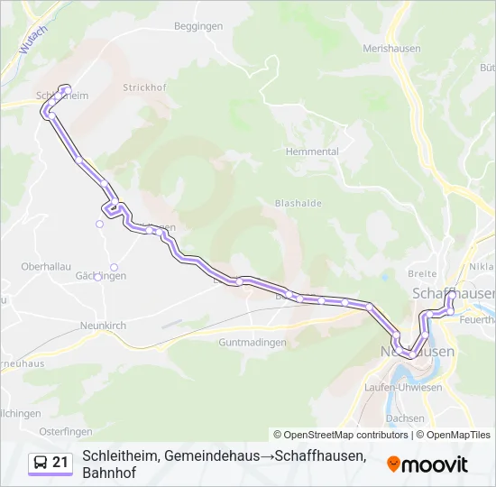 21  Line Map