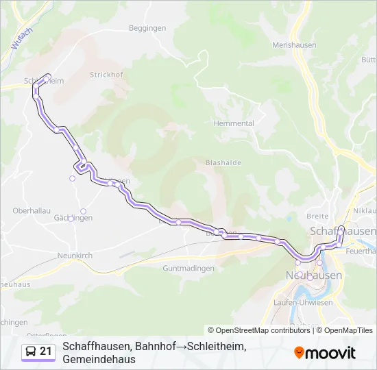 21  Line Map
