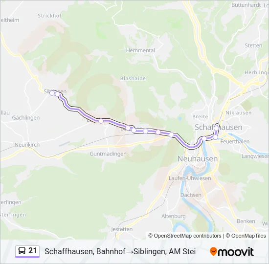 21  Line Map