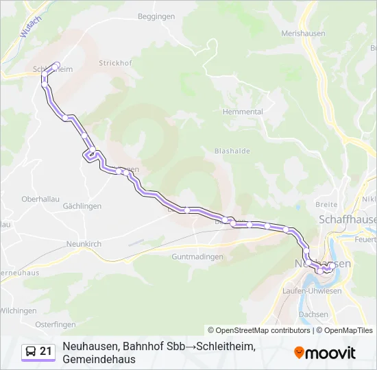 21  Line Map
