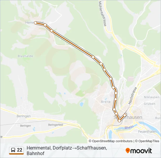22  Line Map