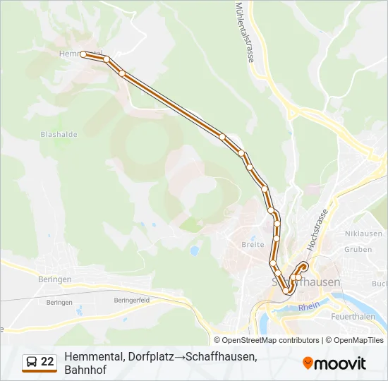 22  Line Map