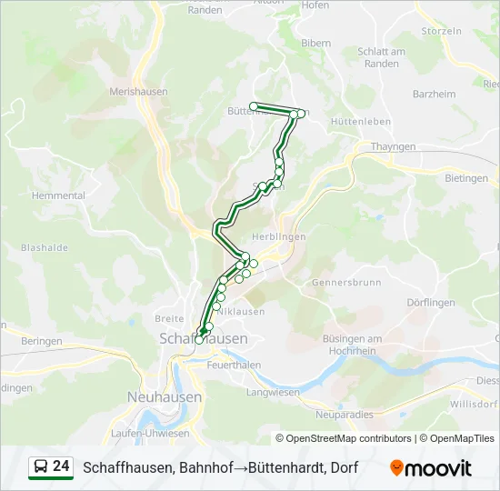 24  Line Map