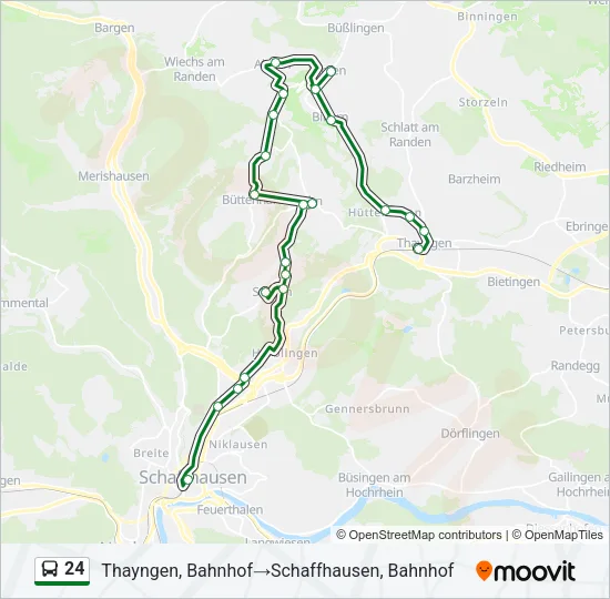 24  Line Map