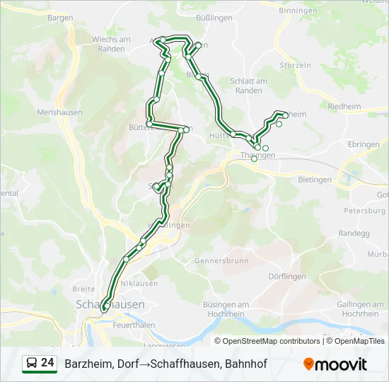24  Line Map