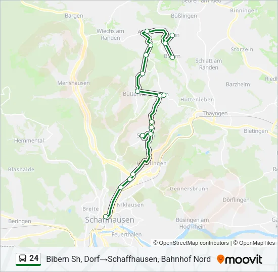 24  Line Map