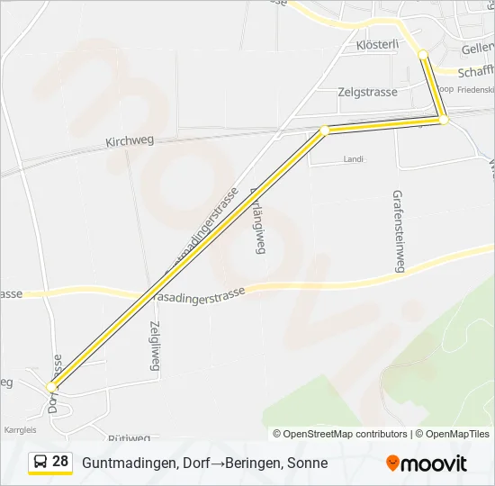 28  Line Map