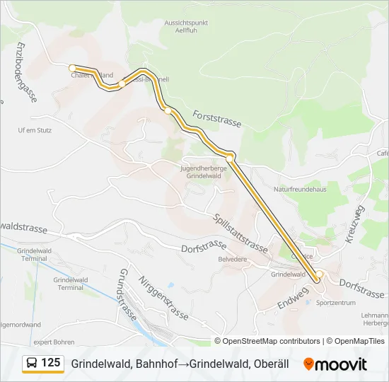 125  Line Map
