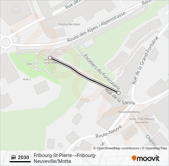 2030 Funicular Line Map