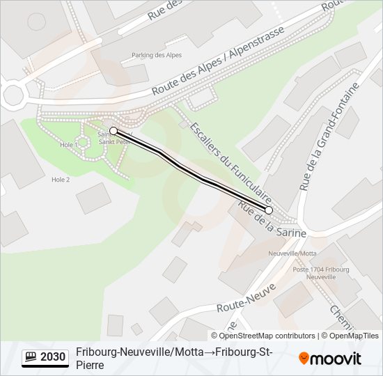 2030 Funicular Line Map