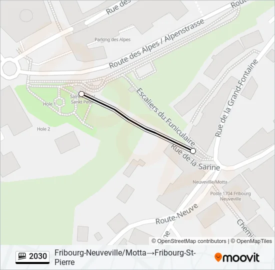 2030 Funicular Line Map