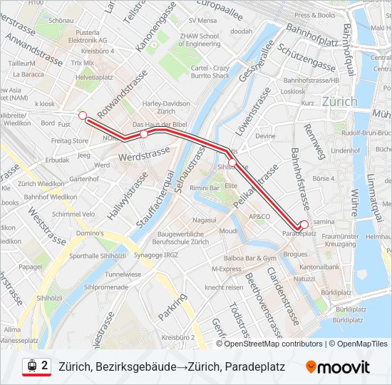 2 Light Rail Line Map