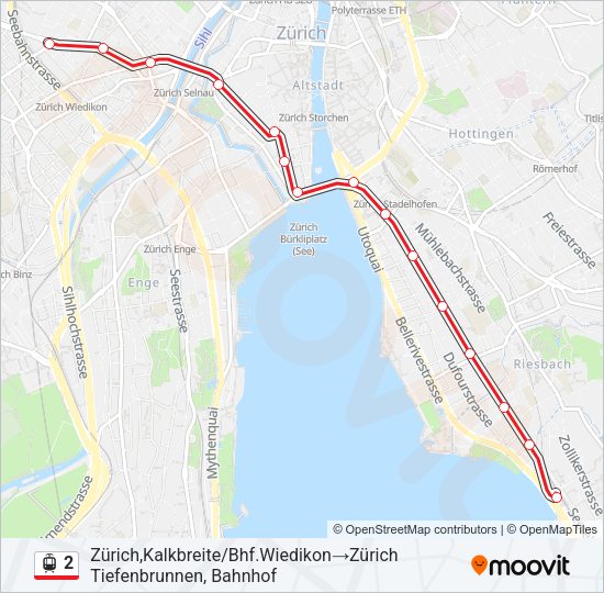 2 Light Rail Line Map