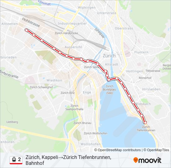 2 Light Rail Line Map
