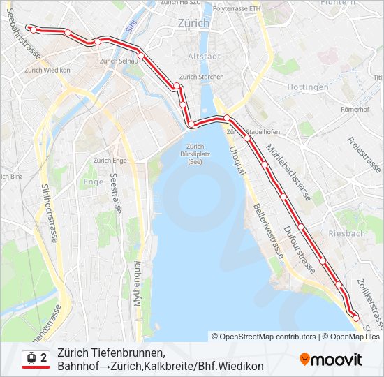2 Light Rail Line Map