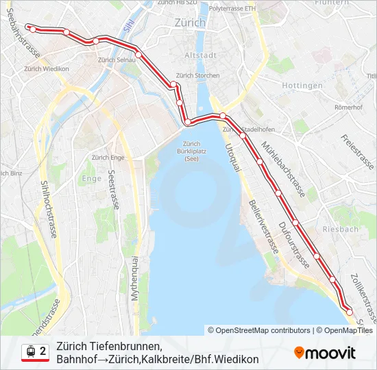 2 Light Rail Line Map