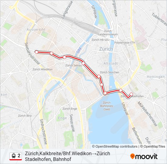 2 Light Rail Line Map