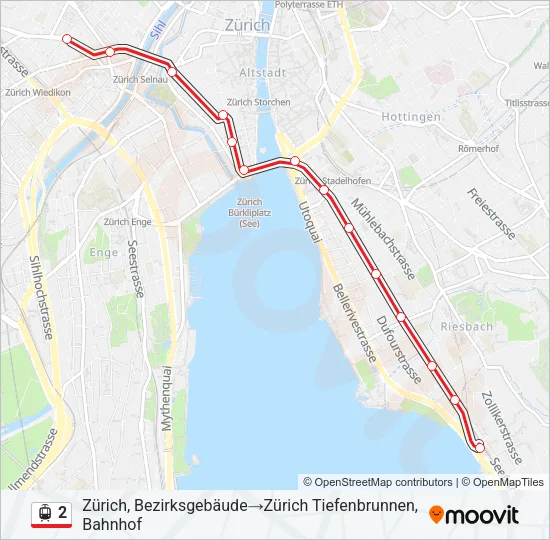 2 Light Rail Line Map