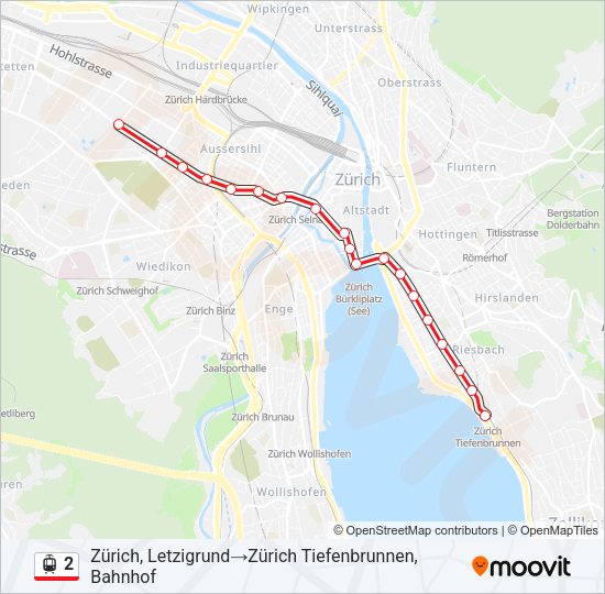 2 Light Rail Line Map