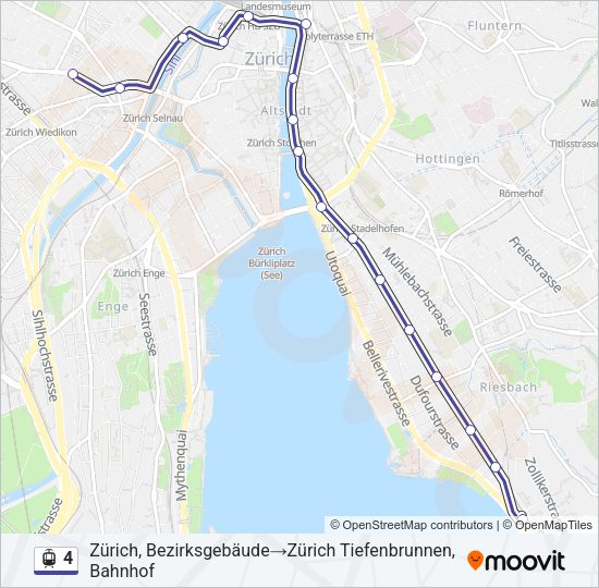 4 Light Rail Line Map