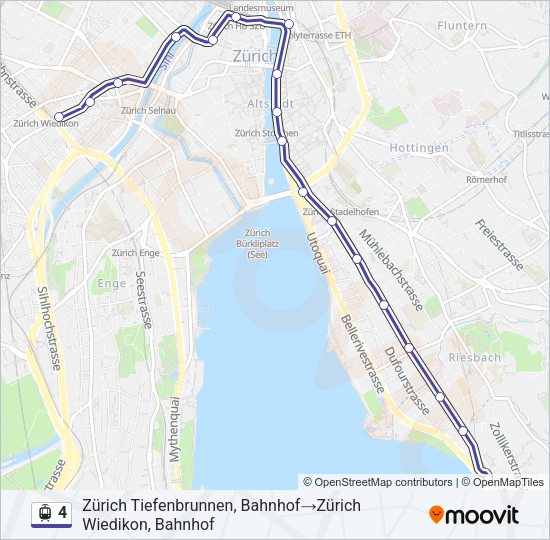 4 Light Rail Line Map