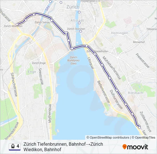 4 Light Rail Line Map