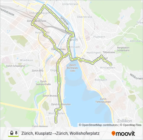 8 Light Rail Line Map