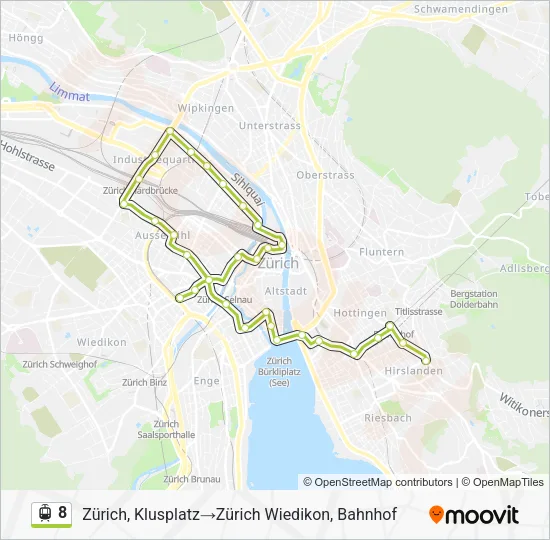 8 Light Rail Line Map