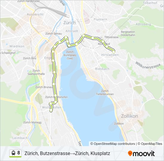 8 Light Rail Line Map